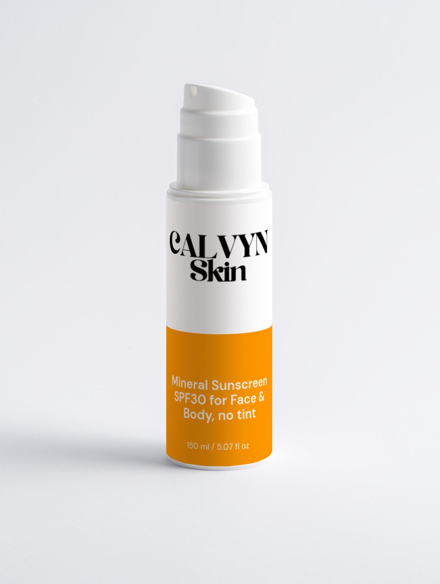 Mineral Sunscreen SPF30 for Face & Body, no tint